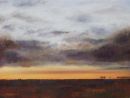 Byall Fen 1, 50 x 50cms, oil on canvas